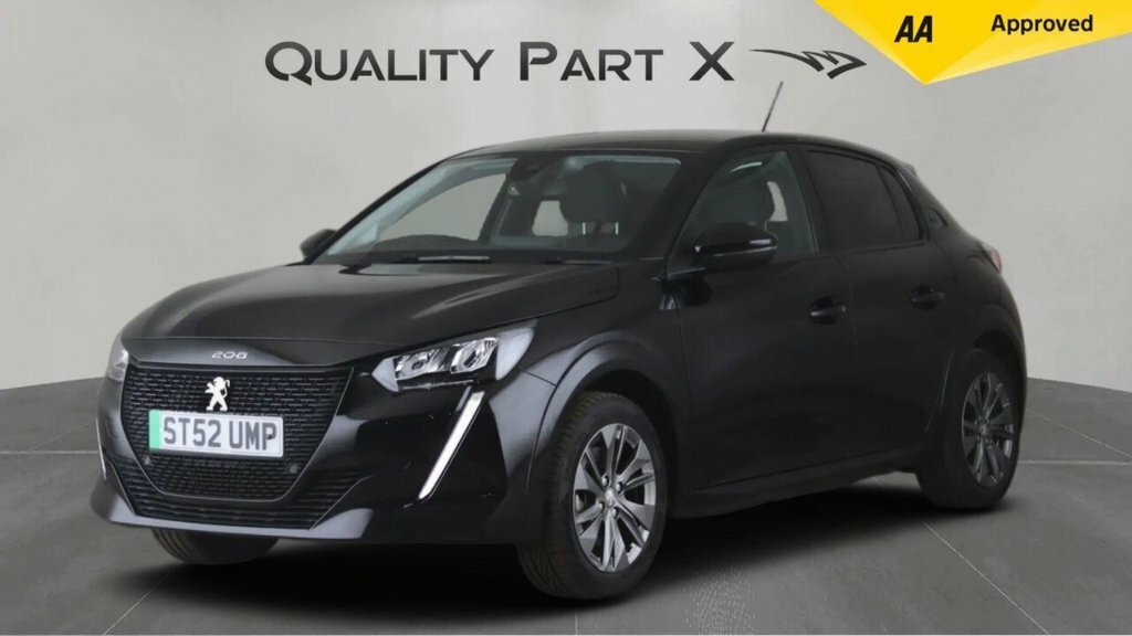 Peugeot e-208 Hatchback ST52UMP Black #3