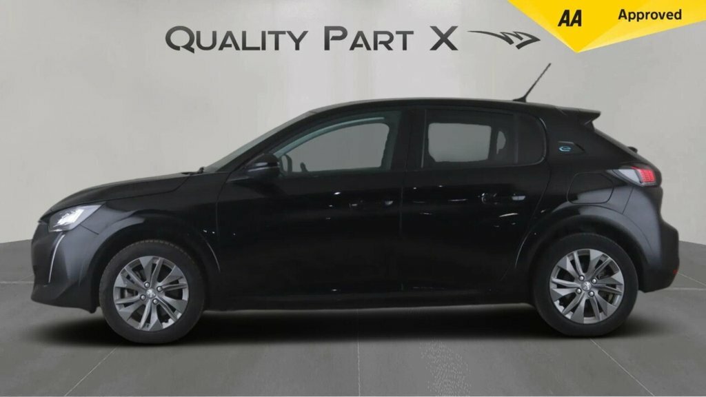 Peugeot e-208 Hatchback ST52UMP Black #4