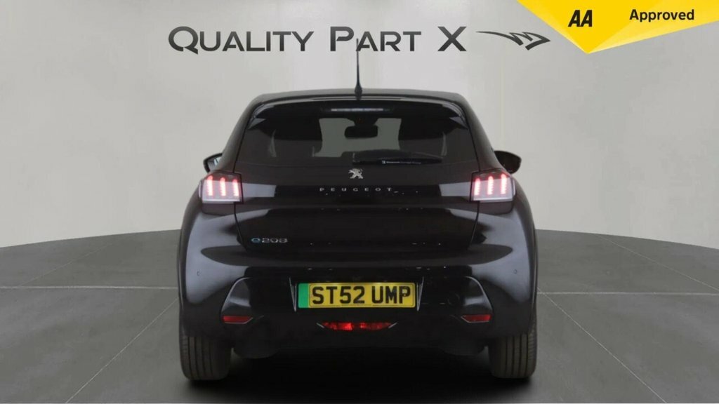 Peugeot e-208 Hatchback ST52UMP Black #6