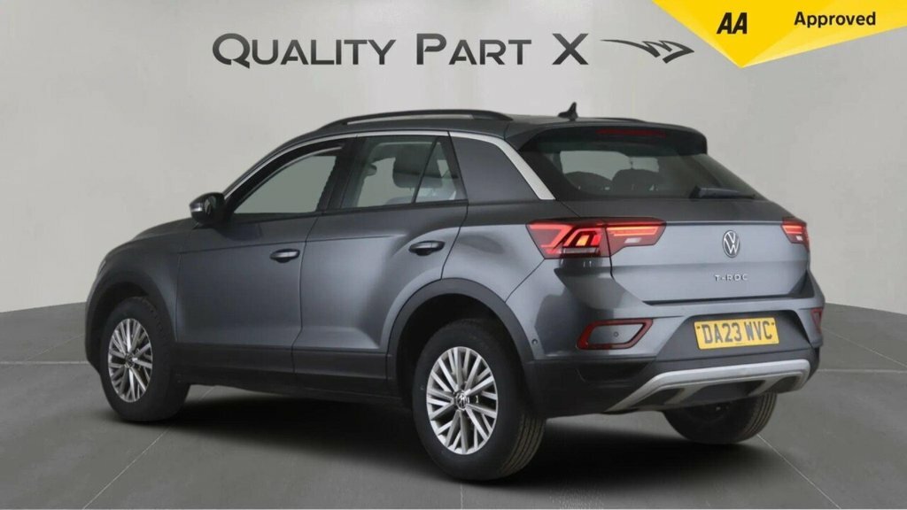 Volkswagen T-Roc Suv DA23WVC Grey #5