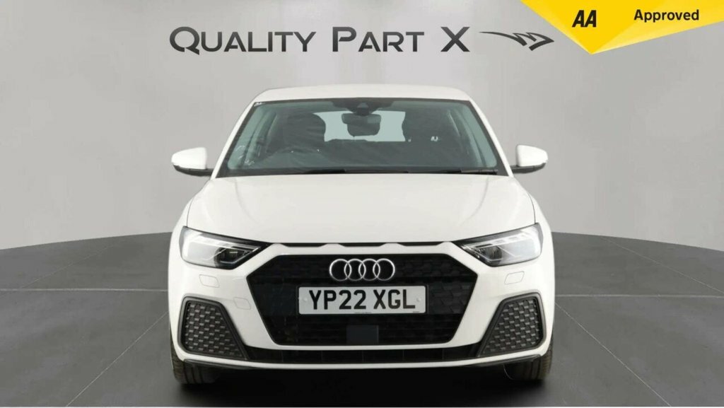 Audi A1 Hatchback YP22XGL White #2