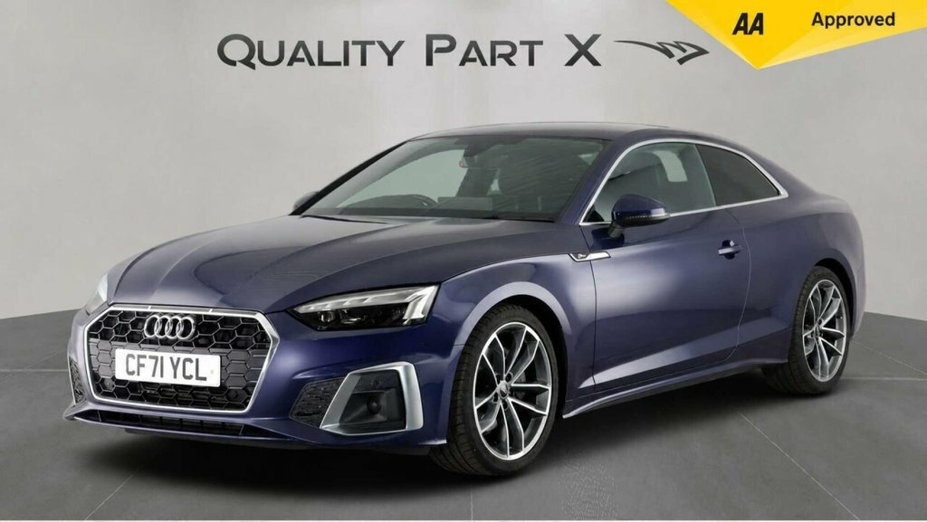 Audi A5 Coupe CF71YCL Blue #3