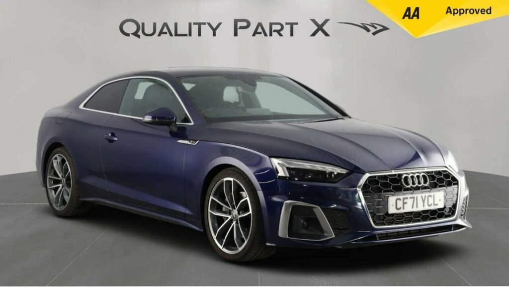 Audi A5 Coupe Blue