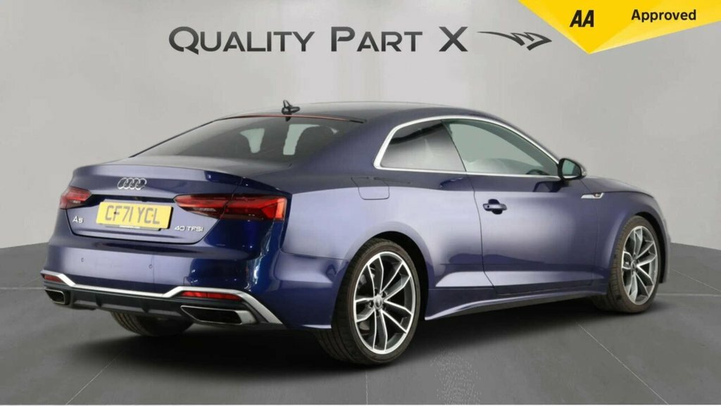 Audi A5 Coupe CF71YCL Blue #5