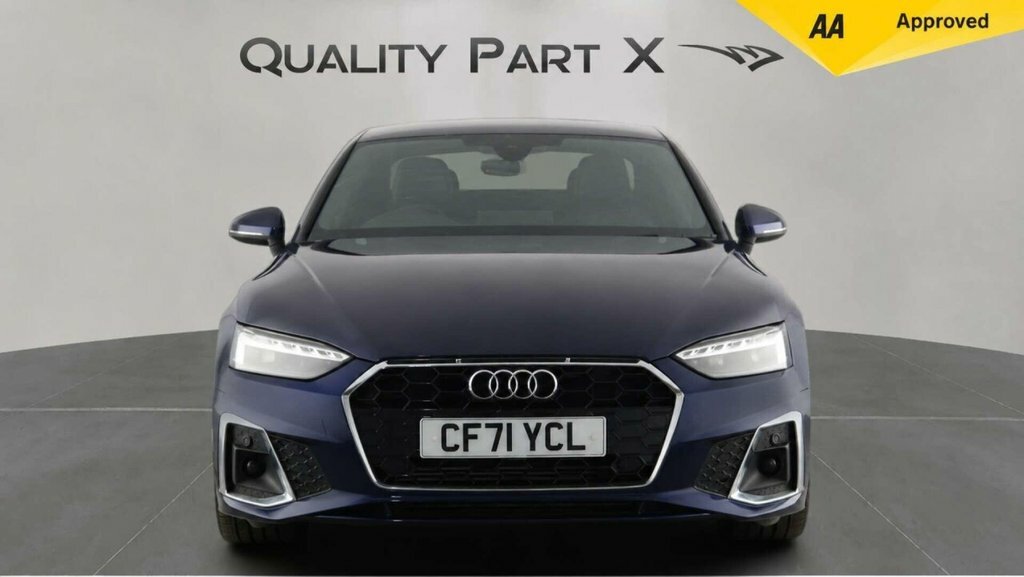Audi A5 Coupe CF71YCL Blue #2