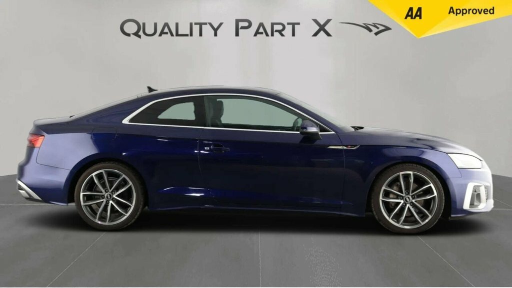 Audi A5 Coupe CF71YCL Blue #4