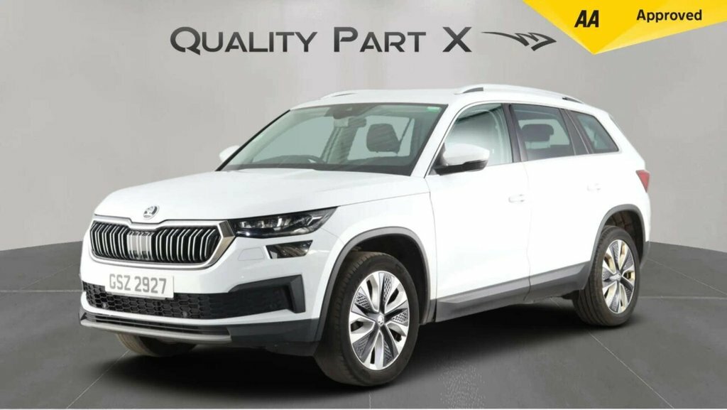 Skoda Kodiaq Suv White #3