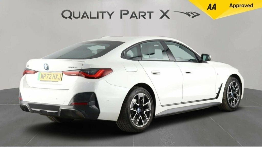 BMW i4 Hatchback White #5