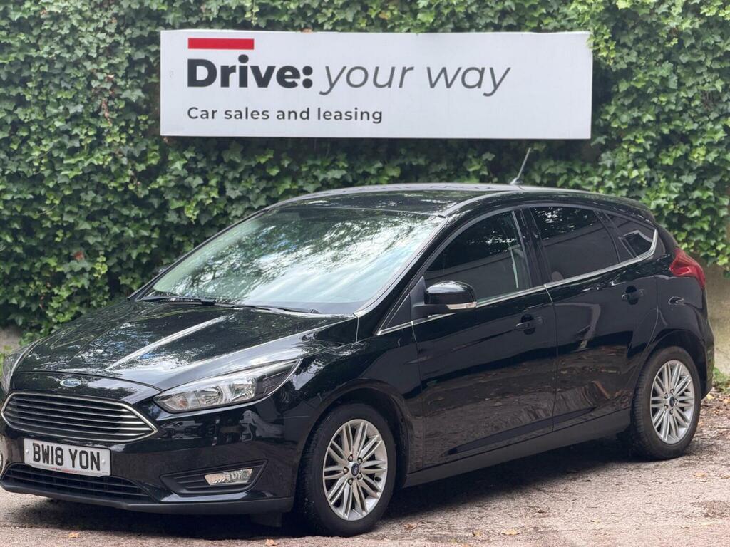 Ford Focus Hatchback 1.0T Ecoboost Zetec Edition Euro 6 Ss Black #3