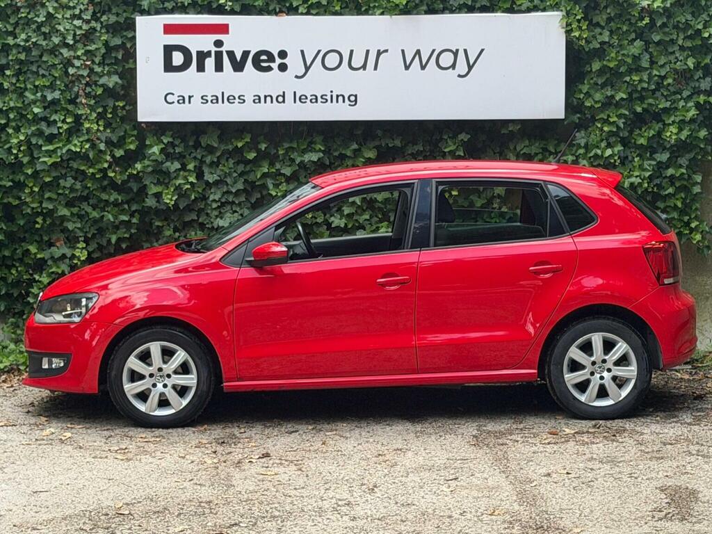 Volkswagen Polo 1.2 Match Edition Euro 5 Red #4