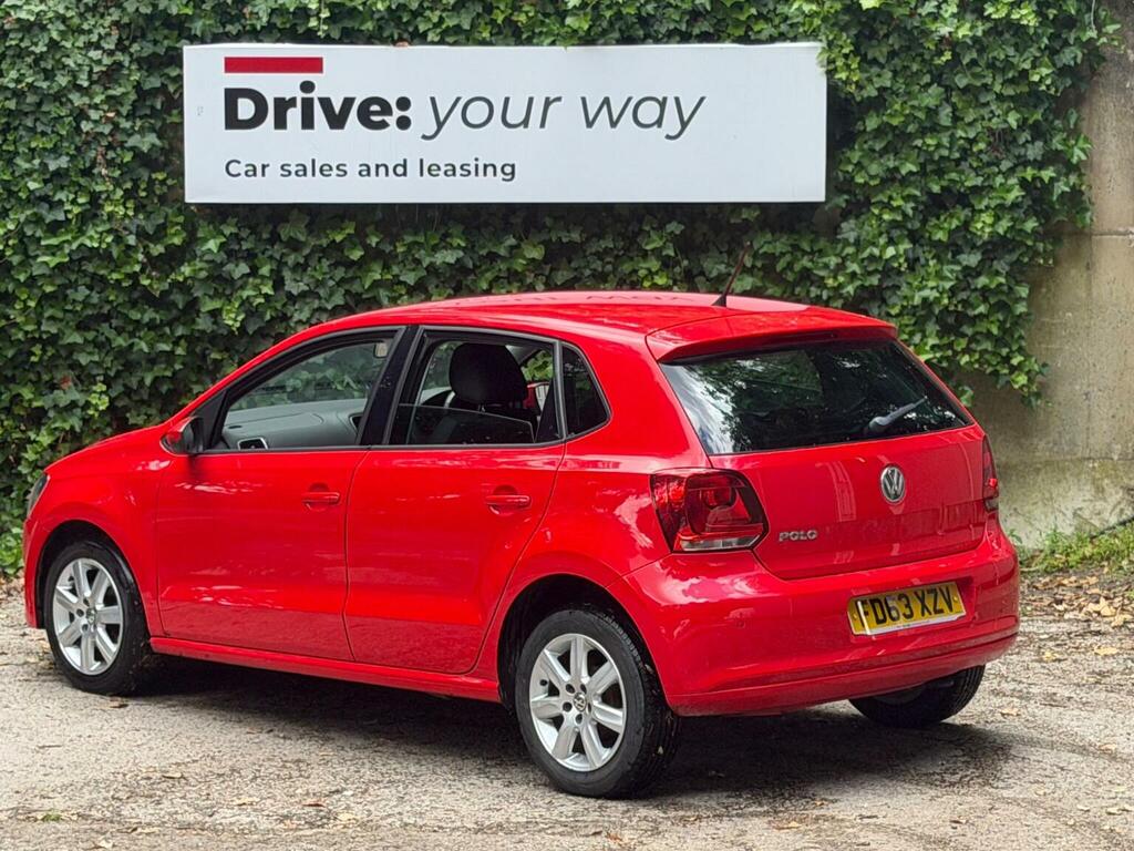 Volkswagen Polo 1.2 Match Edition Euro 5 Red #6