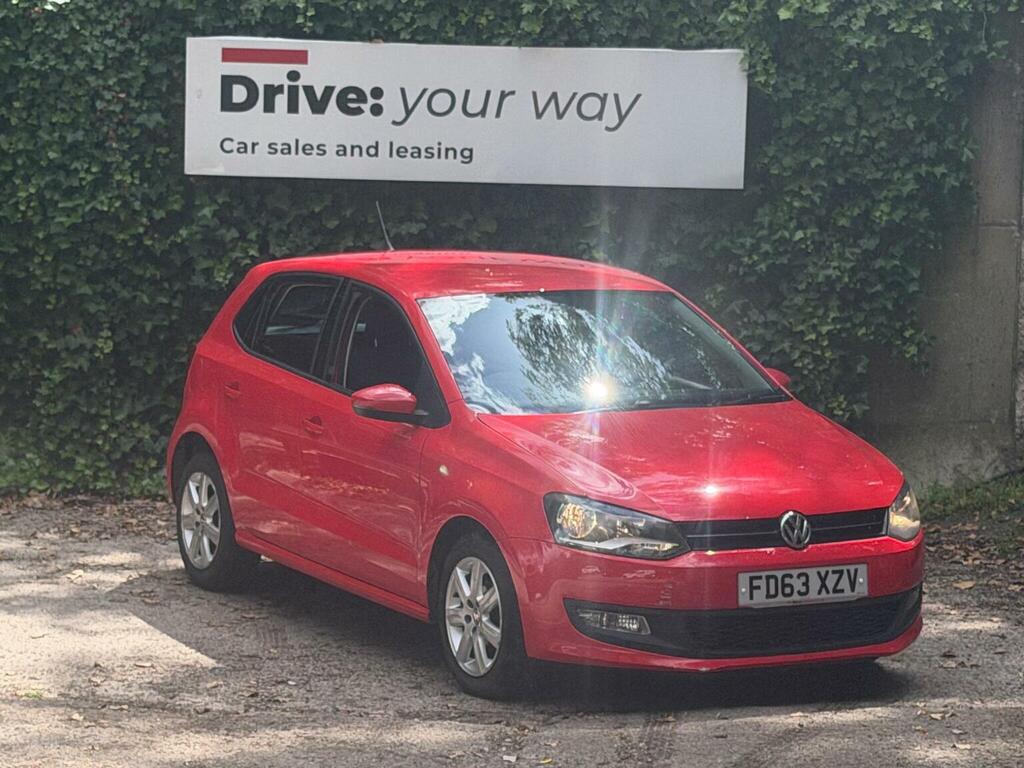 Volkswagen Polo 1.2 Match Edition Euro 5 Red
