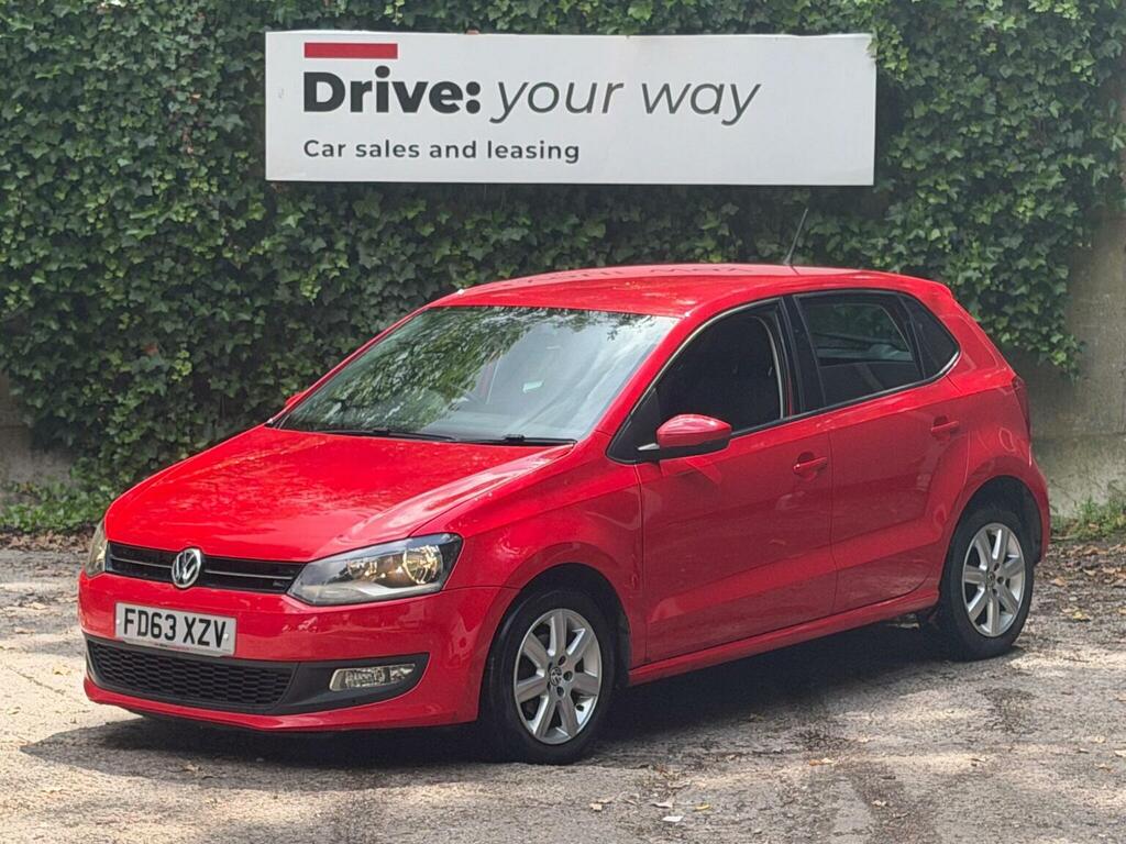 Volkswagen Polo 1.2 Match Edition Euro 5 Red #3