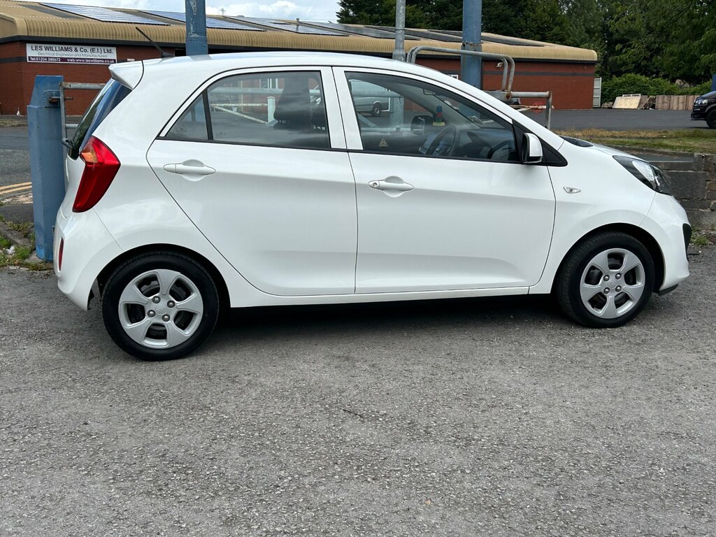 Kia Picanto 1.0 1 Air Hatchback Euro 5 68 B White #3