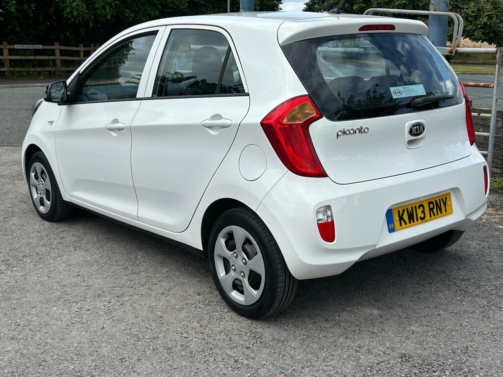 Kia Picanto 1.0 1 Air Hatchback Euro 5 68 B White #2