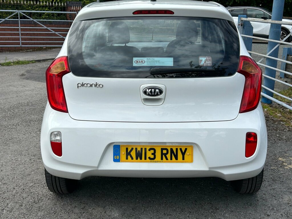 Kia Picanto 1.0 1 Air Hatchback Euro 5 68 B White #4
