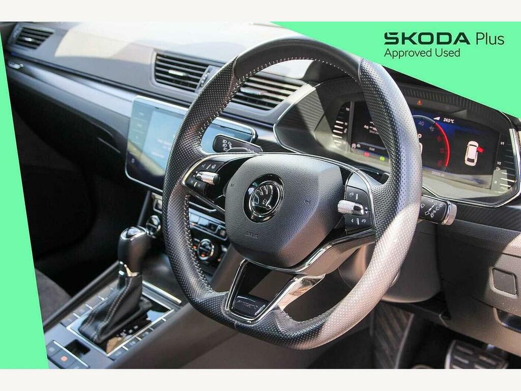 Skoda Superb 2022 2.0 Tdi Cr 200 Sport Line Plus Dsg YR72OFA Black #6