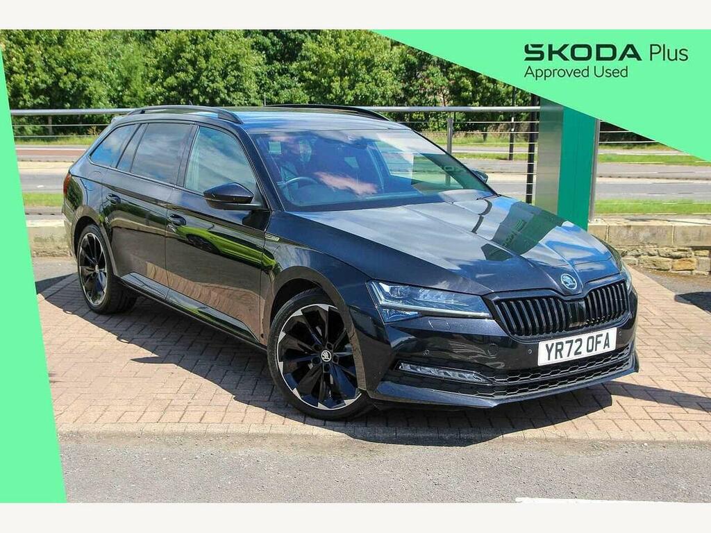 Skoda Superb 2022 2.0 Tdi Cr 200 Sport Line Plus Dsg YR72OFA Black