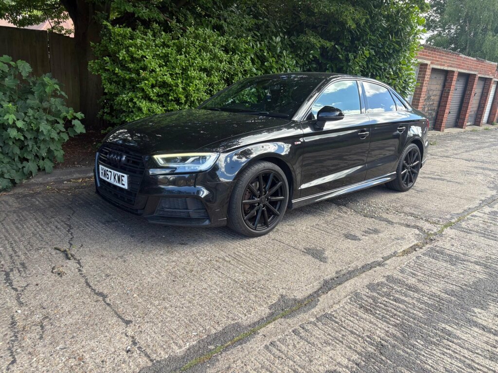 Audi A3 2.0 Tdi Black Edition Euro 6 Ss KW67KWE Black