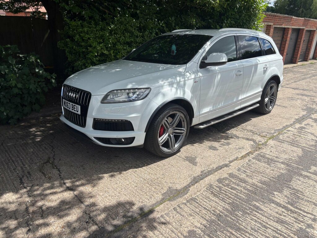 Audi Q7 3.0 Tdi V6 S Line Plus Tiptronic Quattro Euro 5 S White