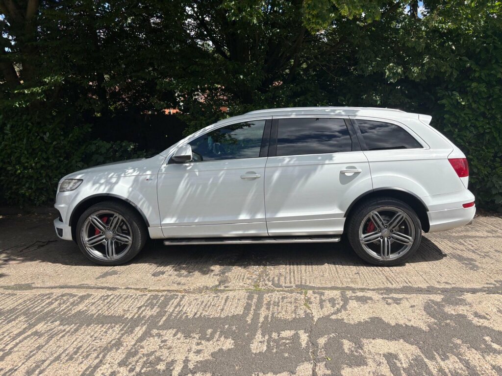 Audi Q7 3.0 Tdi V6 S Line Plus Tiptronic Quattro Euro 5 S White #3