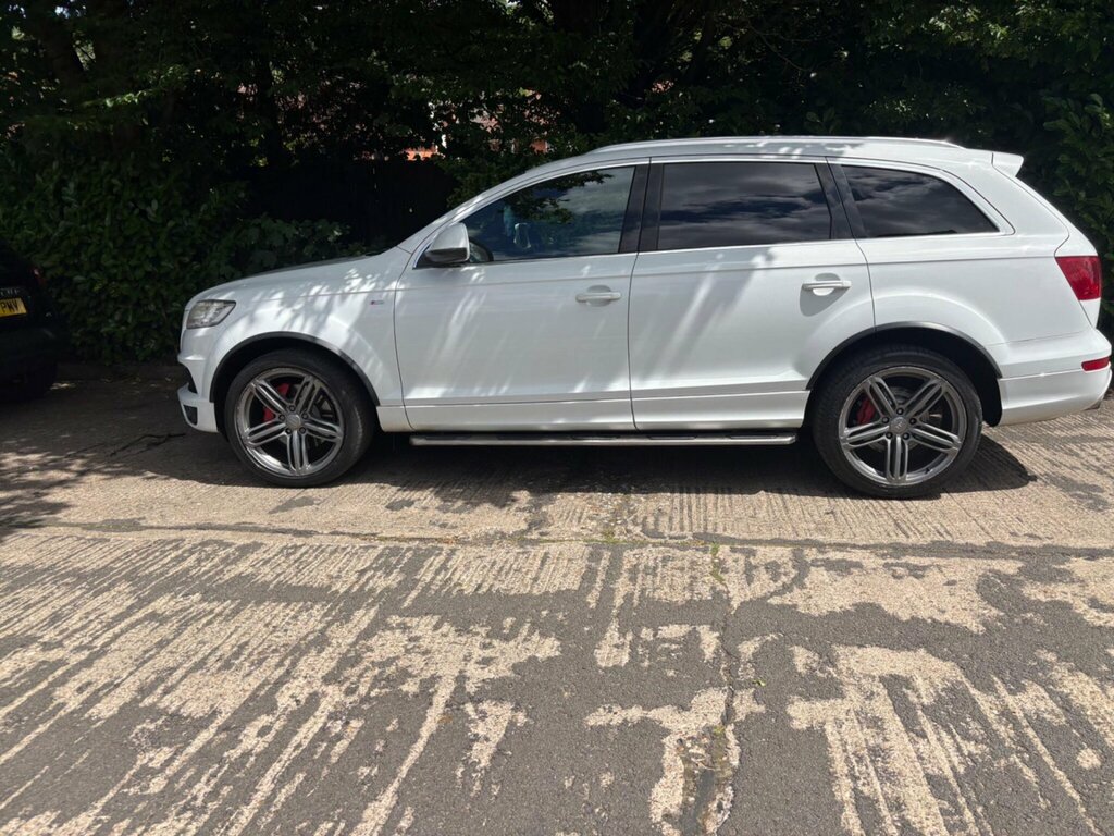 Audi Q7 3.0 Tdi V6 S Line Plus Tiptronic Quattro Euro 5 S White #2