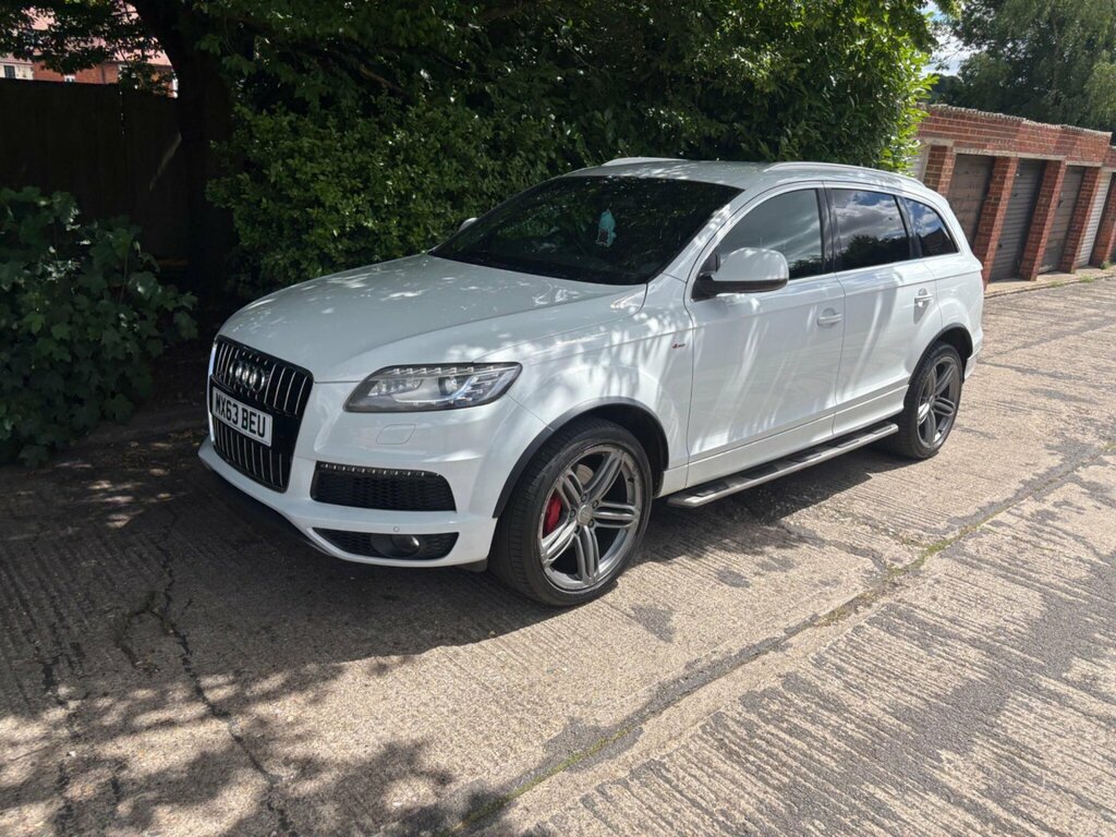 Audi Q7 3.0 Tdi V6 S Line Plus Tiptronic Quattro Euro 5 S White #5
