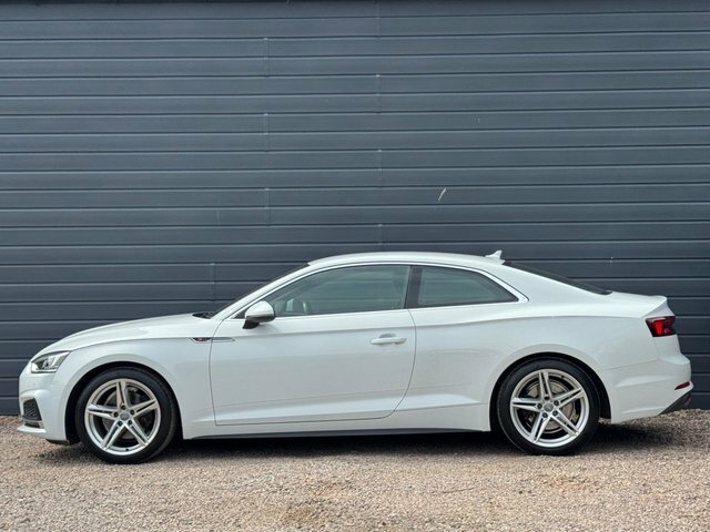 Audi A5 2018 1.4 Tfsi S Line Coupe White #6