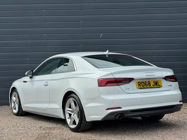 Audi A5 2018 1.4 Tfsi S Line Coupe White #2