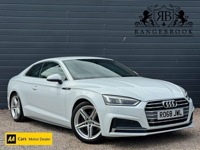 Audi A5 2018 1.4 Tfsi S Line Coupe White