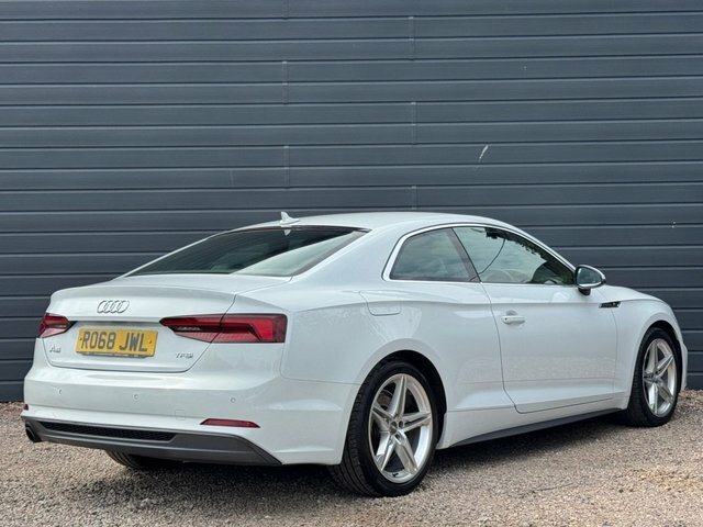 Audi A5 2018 1.4 Tfsi S Line Coupe White #5