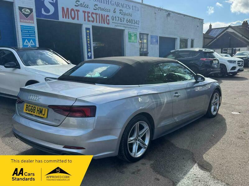 Audi A5 2.0 Tfsi S Line BG68HMJ Silver #4