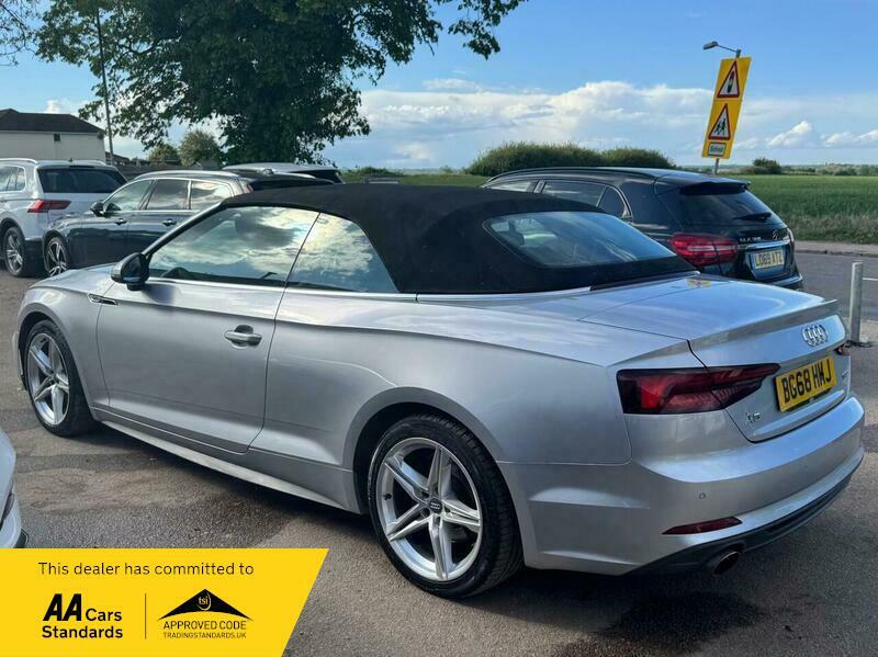 Audi A5 2.0 Tfsi S Line BG68HMJ Silver #3