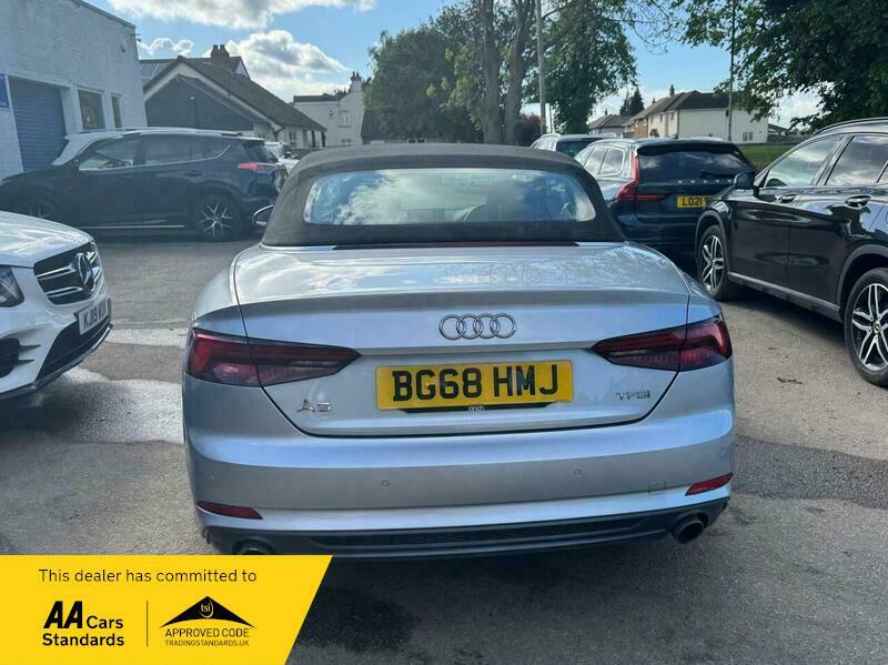 Audi A5 2.0 Tfsi S Line BG68HMJ Silver #5