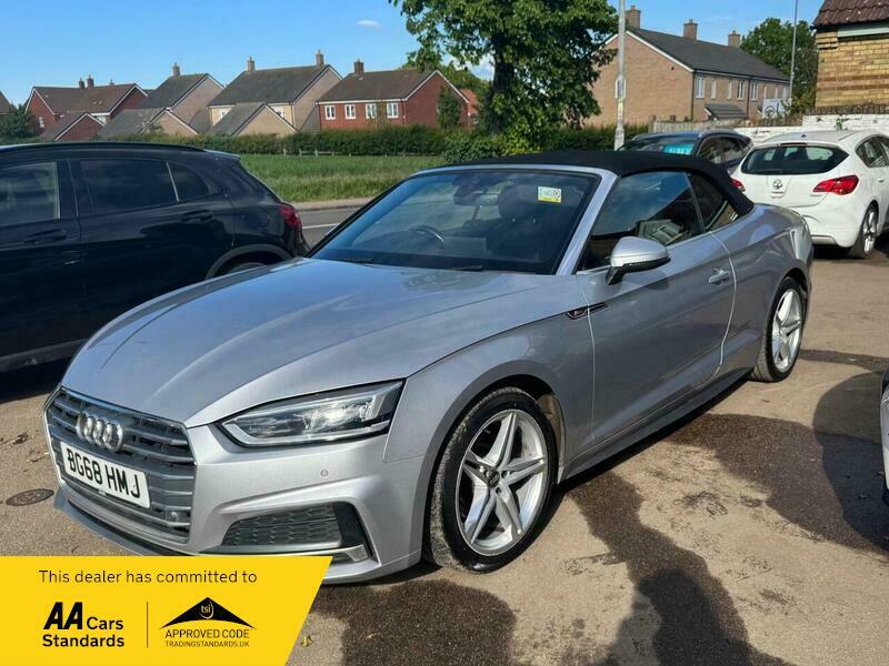 Audi A5 2.0 Tfsi S Line BG68HMJ Silver #2