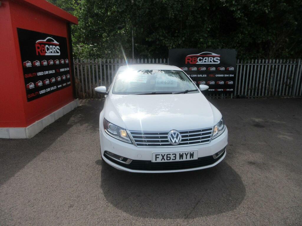 Volkswagen CC Saloon 2.0 Tdi Bluemotion Tech Gt Euro 5 Ss White