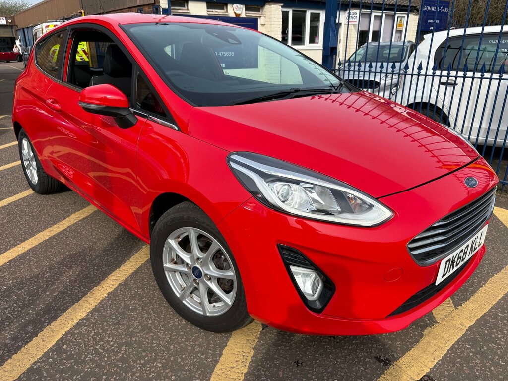 Ford Fiesta 1.1 Ti-vct Zetec Hatchback Red
