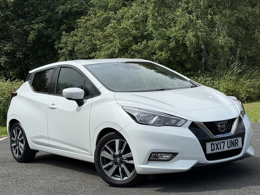 Nissan Micra 0.9 Ig-t N-connecta Hatchback Eu DX17UNR White