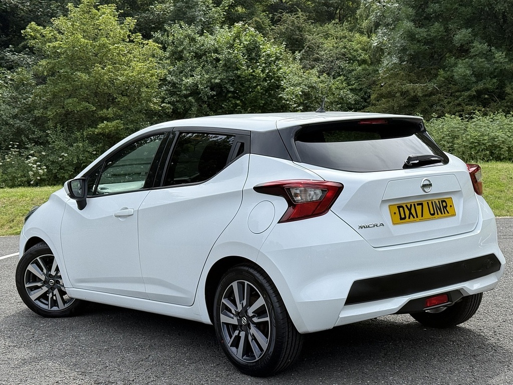 Nissan Micra 0.9 Ig-t N-connecta Hatchback Eu DX17UNR White #3