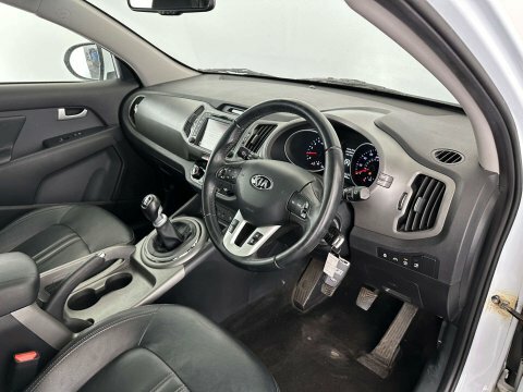 Kia Sportage 2.0 Crdi Kx-3 Awd Euro 5 White #11