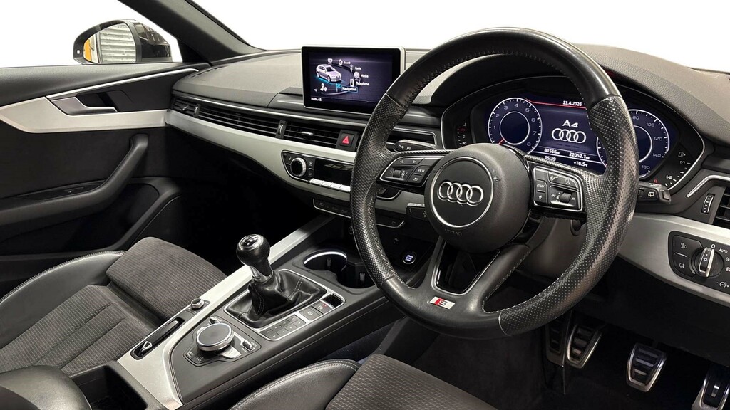 Audi A4 S Line 35 Tfsi Black #6