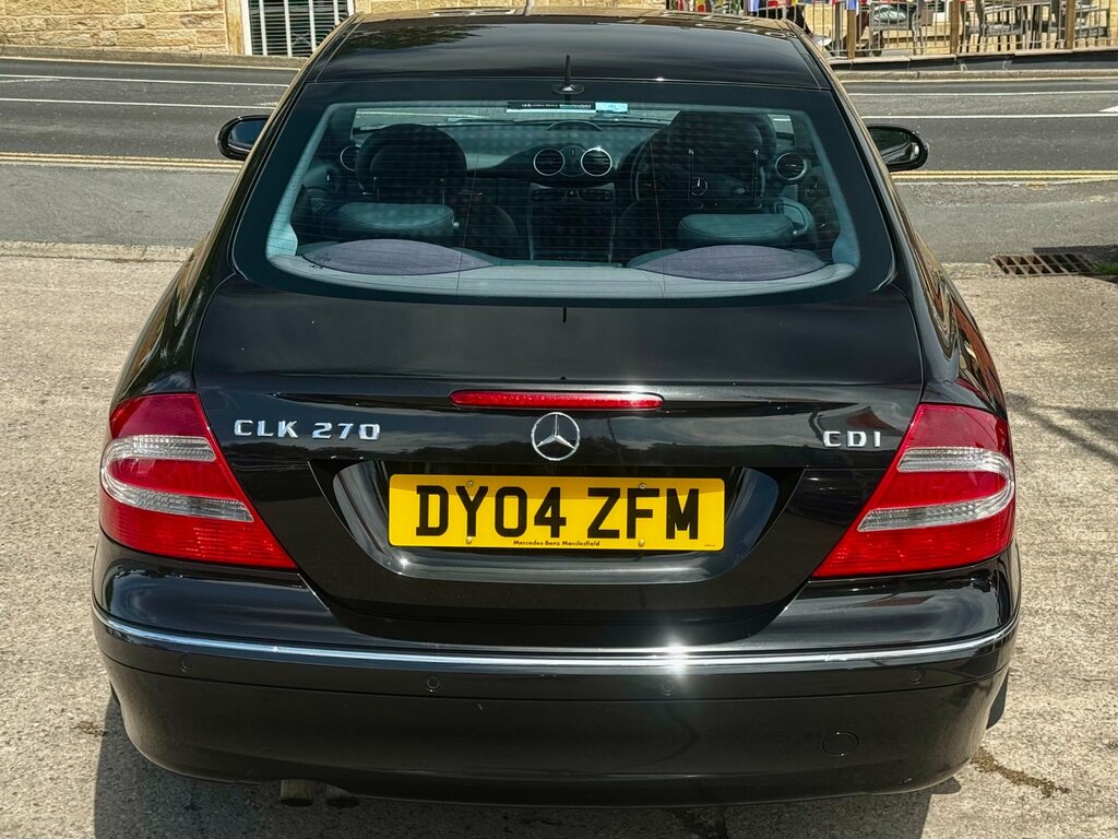 Mercedes-Benz CLK 2.7 Clk270 Cdi Avantgarde Coupe Black #5