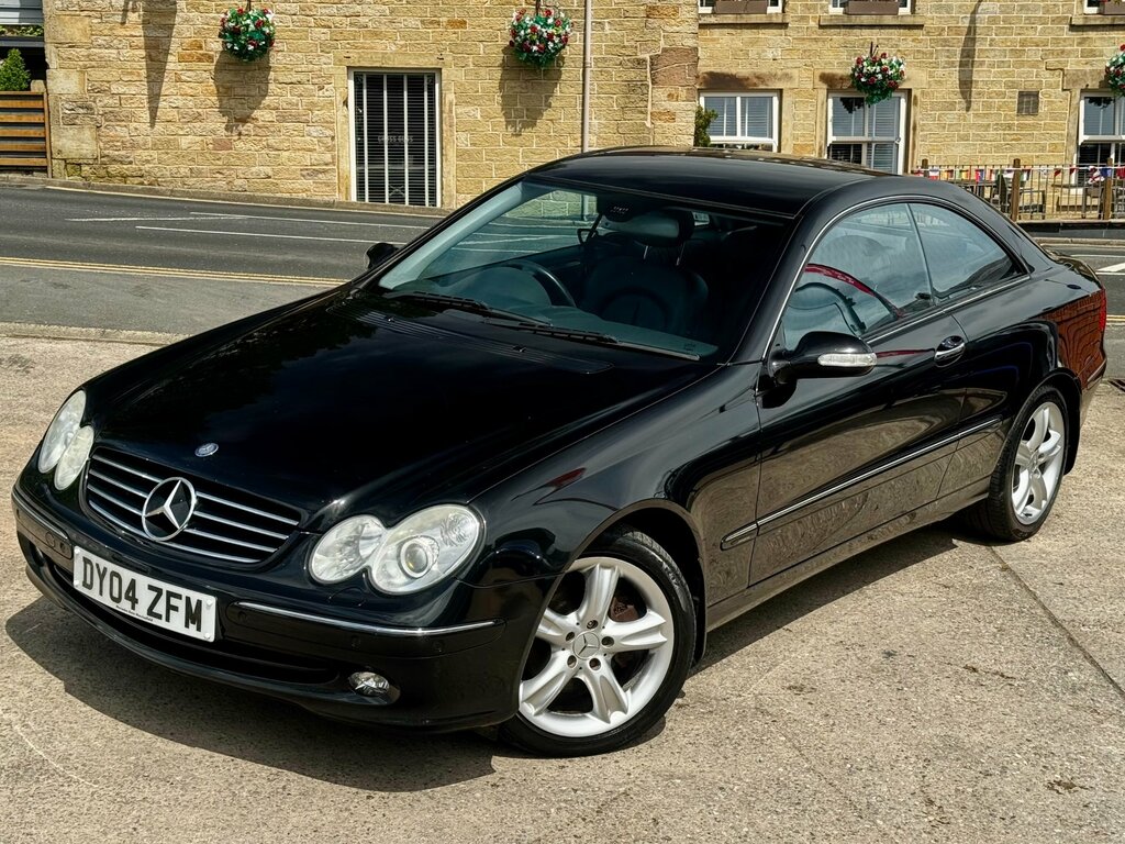 Mercedes-Benz CLK 2.7 Clk270 Cdi Avantgarde Coupe Black #2