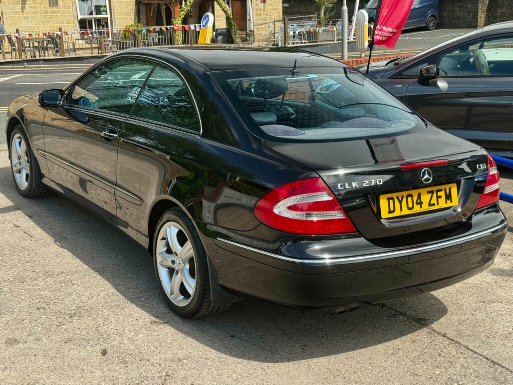 Mercedes-Benz CLK 2.7 Clk270 Cdi Avantgarde Coupe Black #6