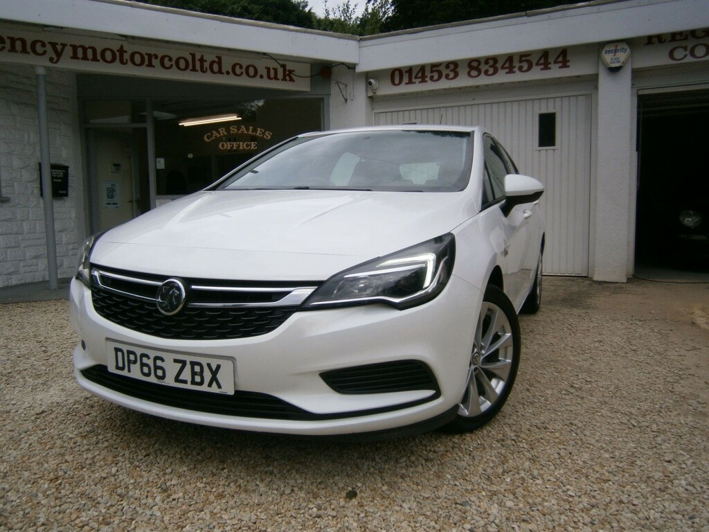Vauxhall Astra 1.4I Design Euro 6 White