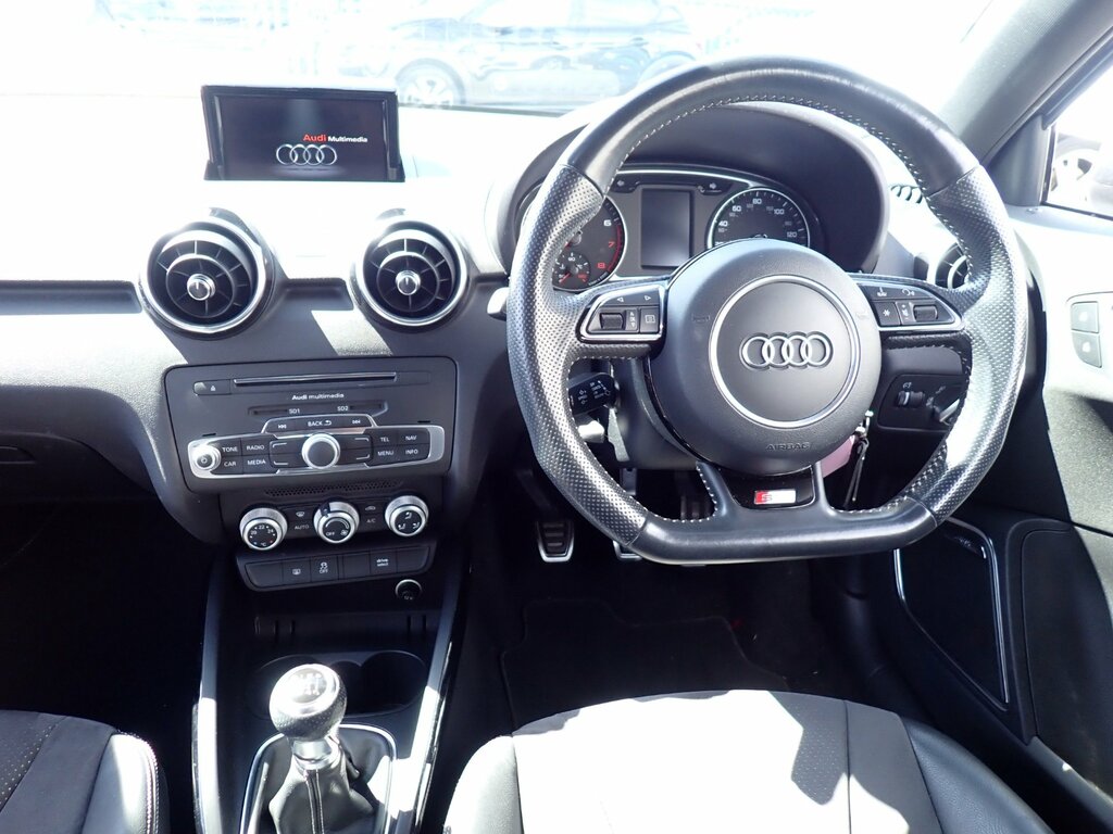 Audi A1 1.4 Tfsi Cod Black Edition Hatchback Ma GL67DSE Grey #2