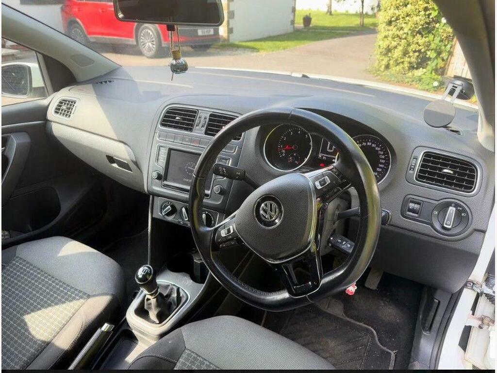 Volkswagen Polo 1.0 Bluemotion Tech S Euro 6 Ss White #5