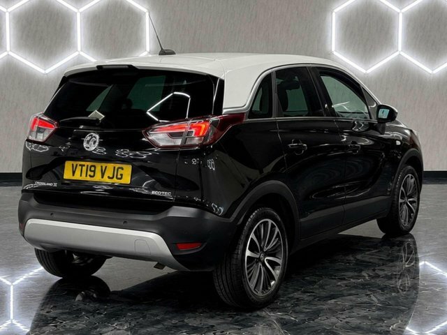 Vauxhall Crossland X 2019 1.2 Turbo Ecotec Gpf Elite Suv Man Black #4