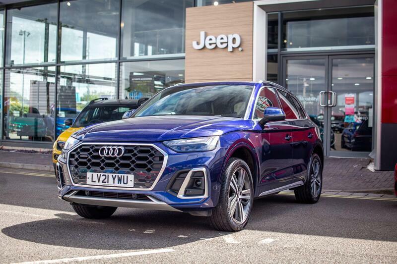 Audi Q5 2.0 Tfsi 45 S Line S Tronic Quattro Euro 6 Ss 5 LV21YWU Blue #3