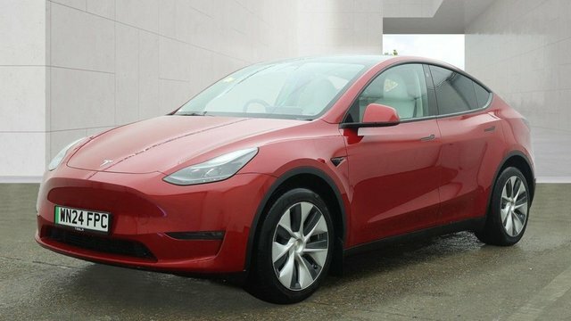 Tesla Model Y Dual Motor Long Range Suv 4Wde Red #2